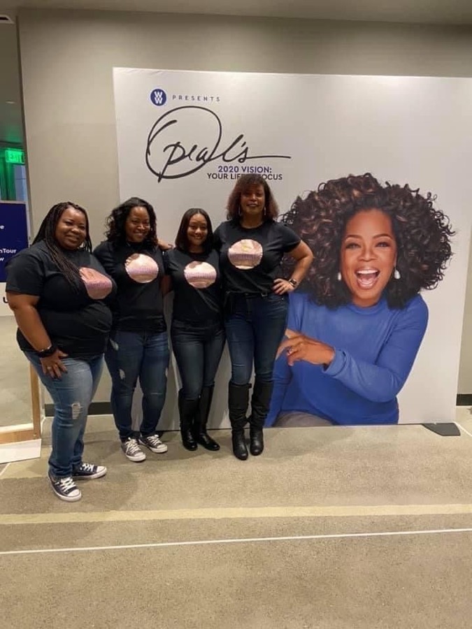 Wholelistic members at an Oprah event
